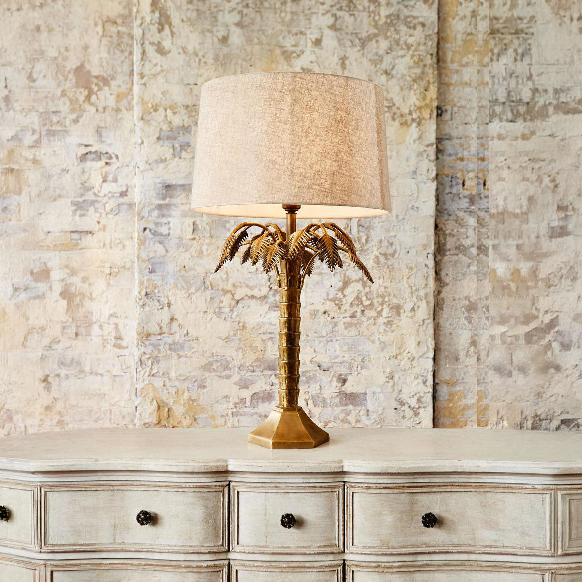 Rosebay Table Lamp Base Brass- Base Only