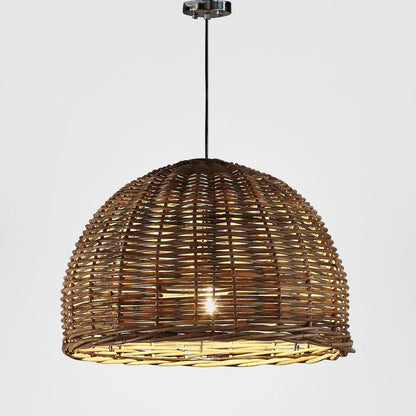Rattan Ceiling Pendant Large Natural