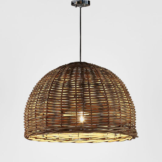 Rattan Ceiling Pendant Large Natural