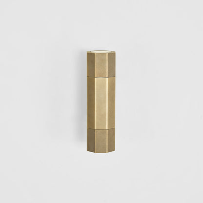 Beacon Up and Down Outdoor Wall Light Antique Brass