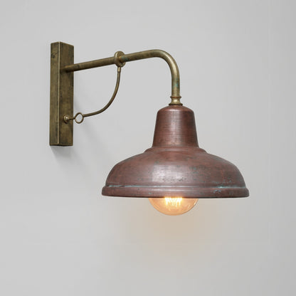 Copper Water Wall Light Copper