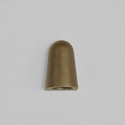 Beckman Outdoor Wall Light Antique Brass