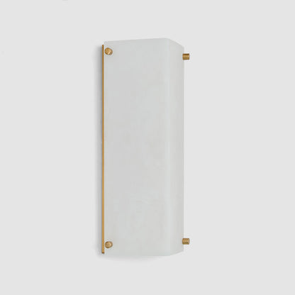 Tubular Alabaster Wall Light