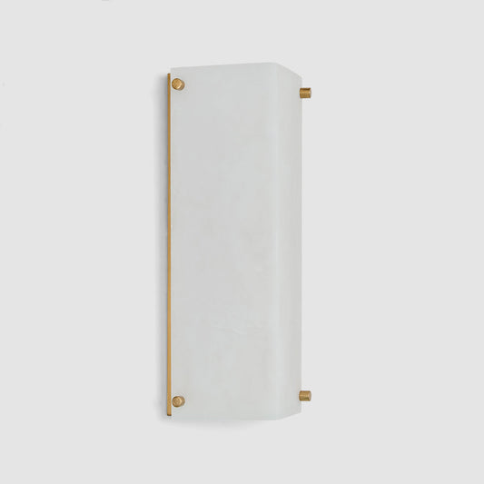 Tubular Alabaster Wall Light