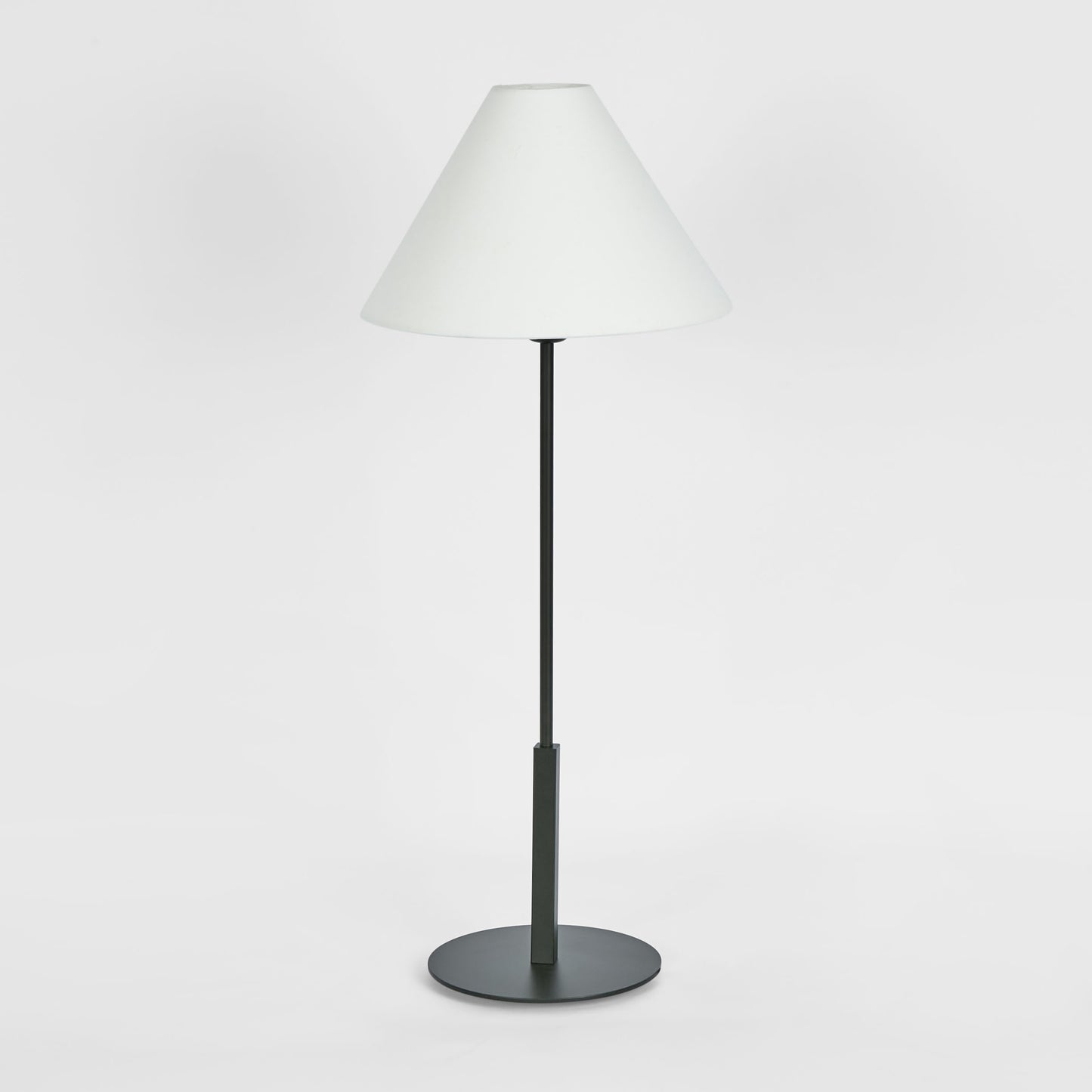 Alpine Table Lamp Black with Shade