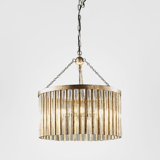 Midtown Chandelier Antique Silver