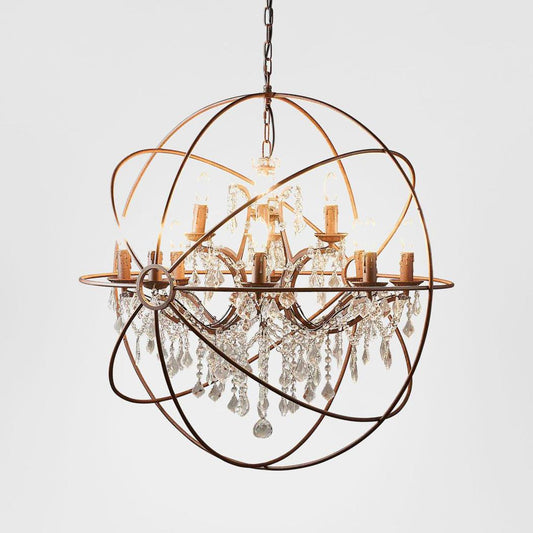 Sundance Chandelier Large Rust