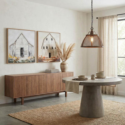 Lorenzo Ceiling Pendant Medium Rustic