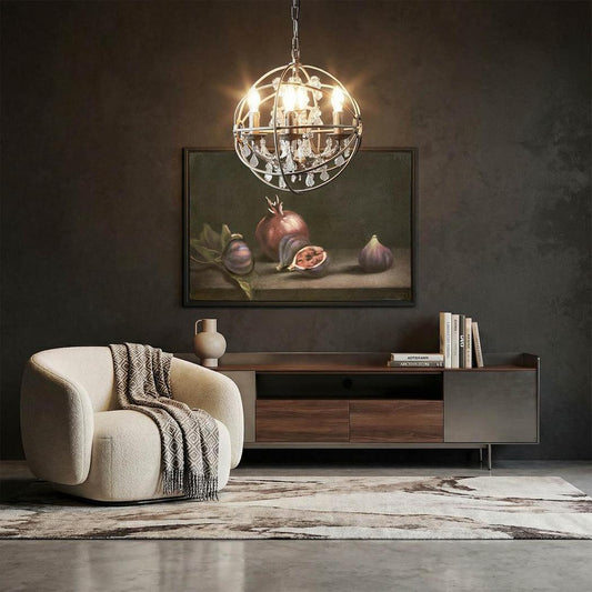 Sundance Chandelier Small Grey