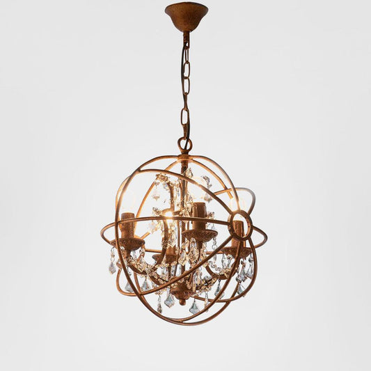 Sundance Chandelier Small Rust