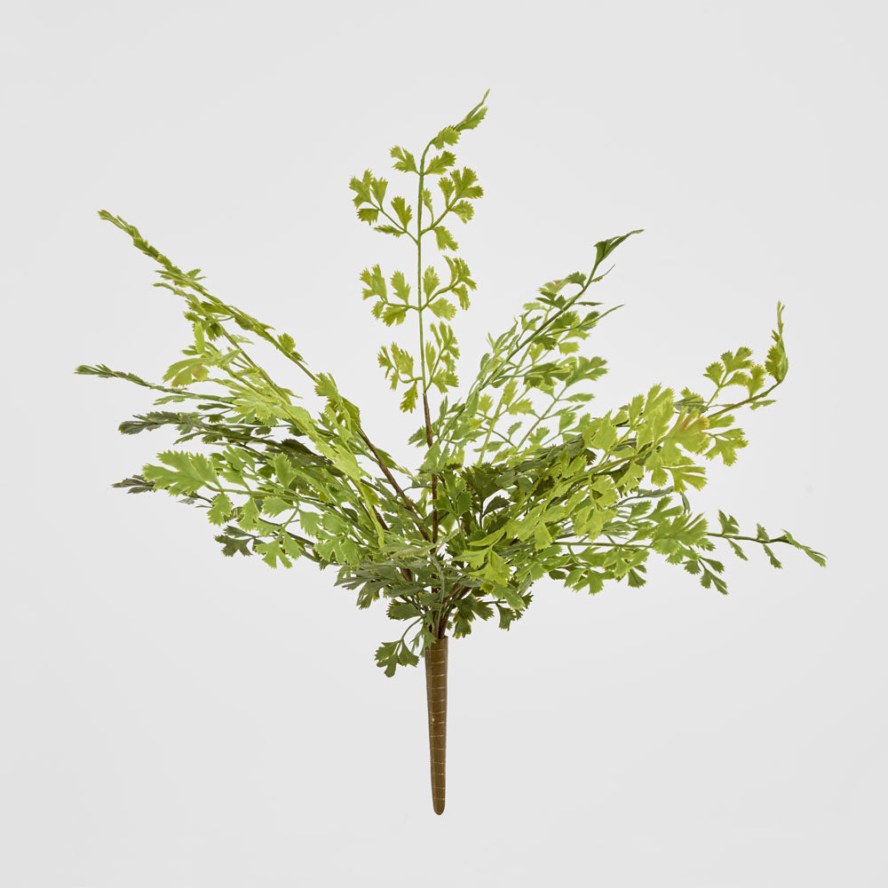 Real Touch Button Fern Bush