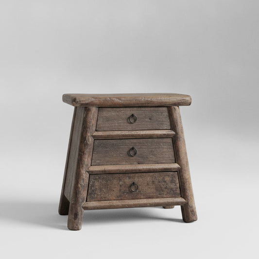 Shanxi 130 Year Old Elm 3 Drawers Sideboard 7900722