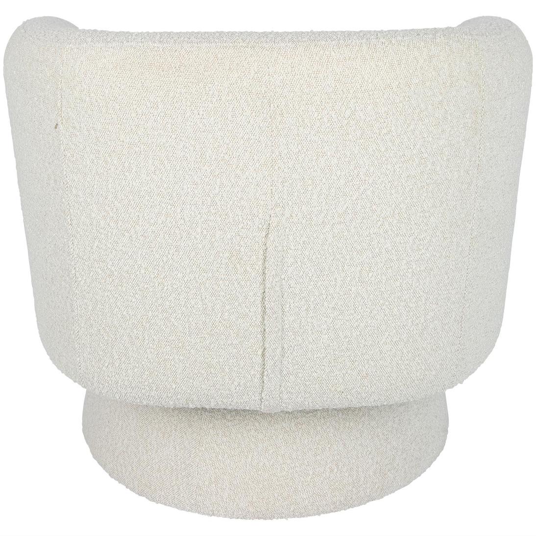 Selena Swivel Chair Vanilla Boucle