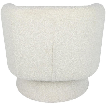 Selena Swivel Chair Vanilla Boucle