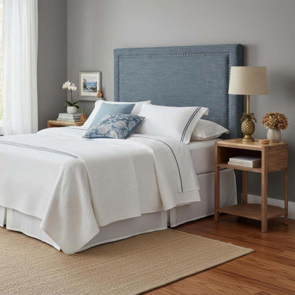 Lennox Queen Bedhead Blue