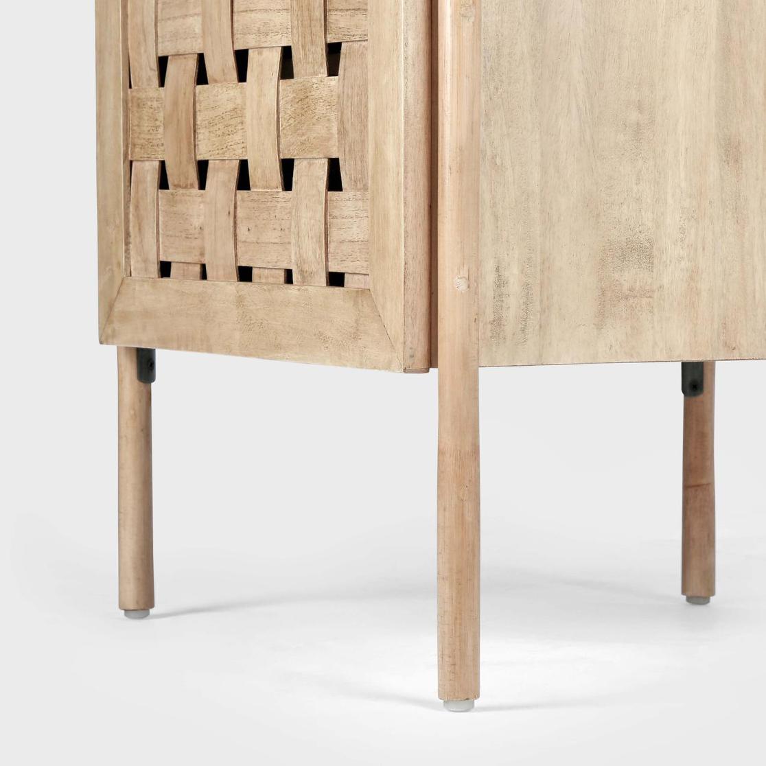 Weave Bedside Natural