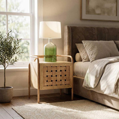 Weave Bedside Natural