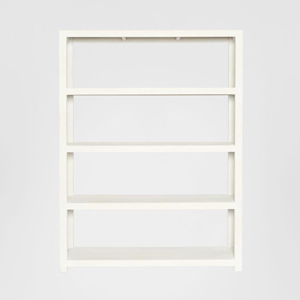 Carfu Wooden Shelf 45x150x200 White