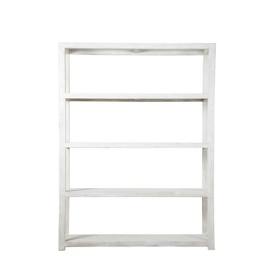 Carfu Wooden Shelf 45x150x200 White