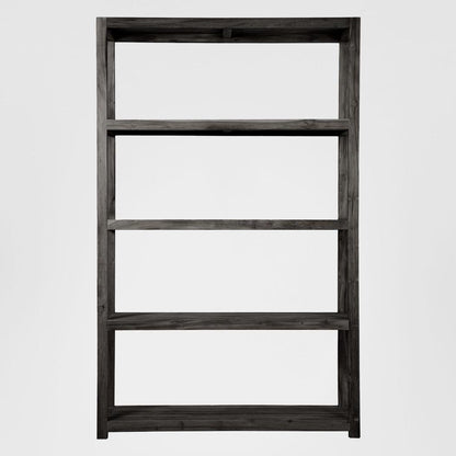 Carfu Wooden Shelf 150x40x240 Black