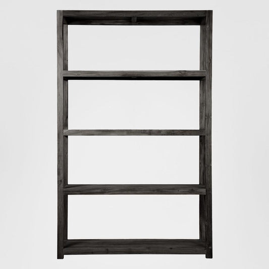 Carfu Wooden Shelf 150x40x240 Black