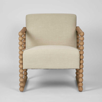 Bobbin Oak ArmChair Natural/Linen