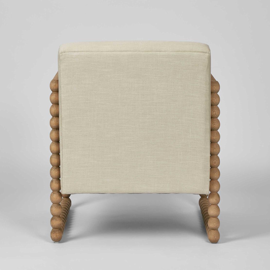 Bobbin Oak ArmChair Natural/Linen