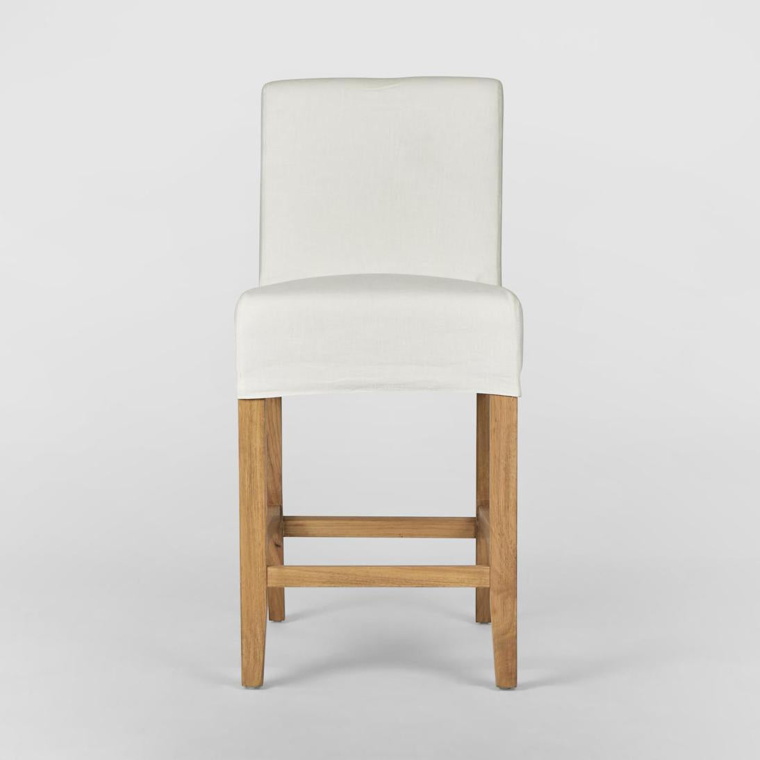 Slip Cover Only - Ville White (Counter Stool)
