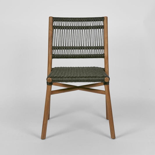 Wategos Teak Dining Chair Charcoal -Outdoor