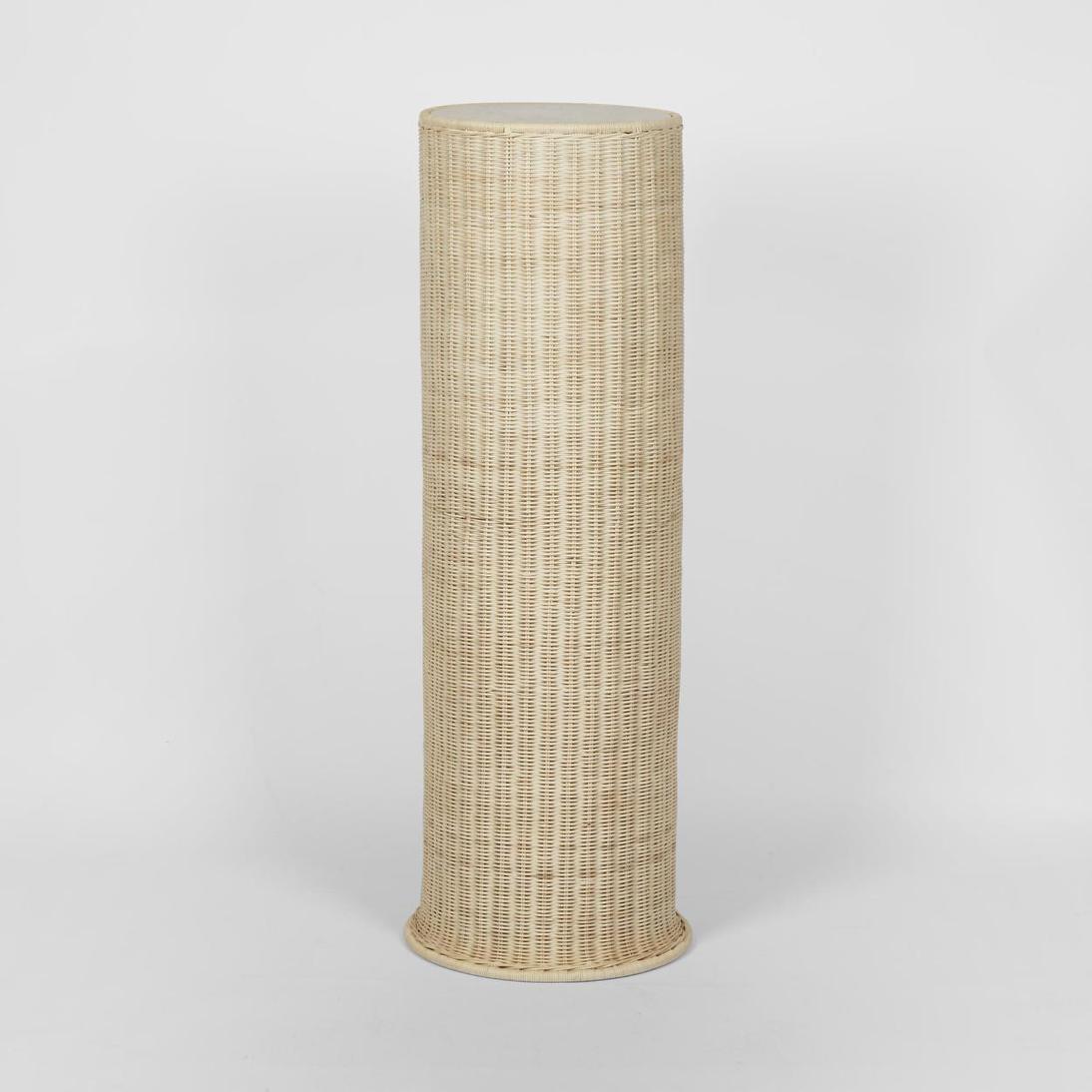 Belmont Rattan Plinth Large