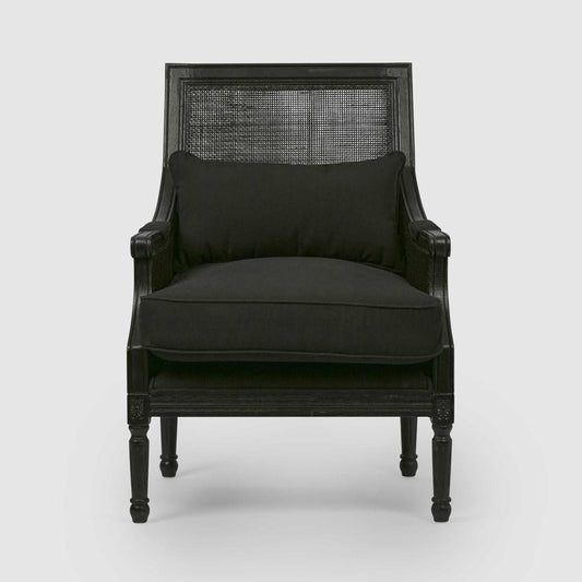 Hicks Black Armchair