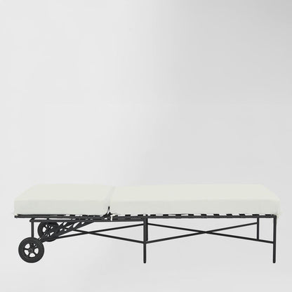 Sheffield Sunlounge Outdoor with White Cushion