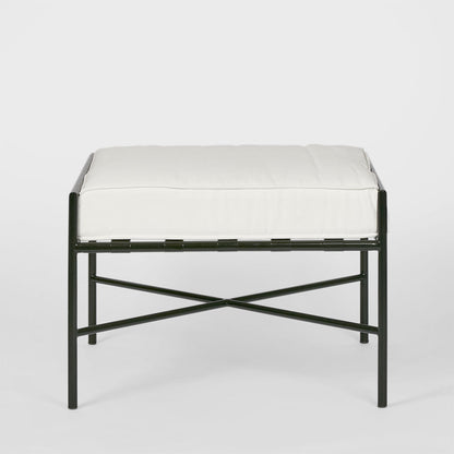 Sheffield Ottoman Outdoor White Cushion