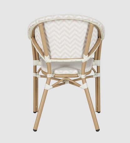 Cannes Outdoor Aluminium Armchair Taupe