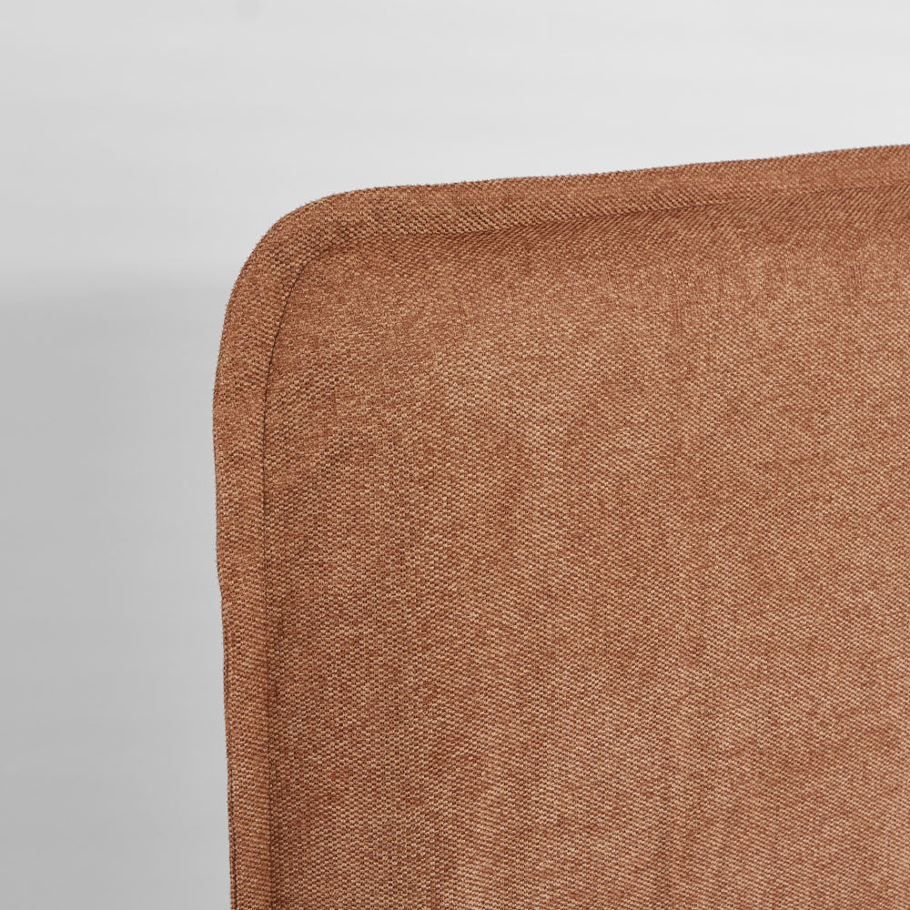 Slip Cover Only - Coolum Bedhead Single
 Terracotta