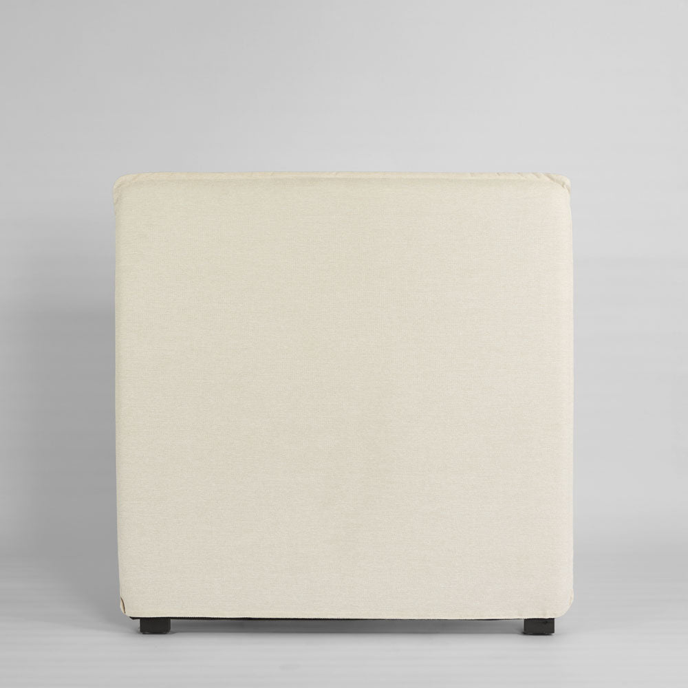 Slip Cover Only - Coolum Bedhead Single
 Natural