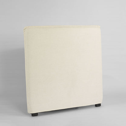 Slip Cover Only - Coolum Bedhead Single
 Natural
