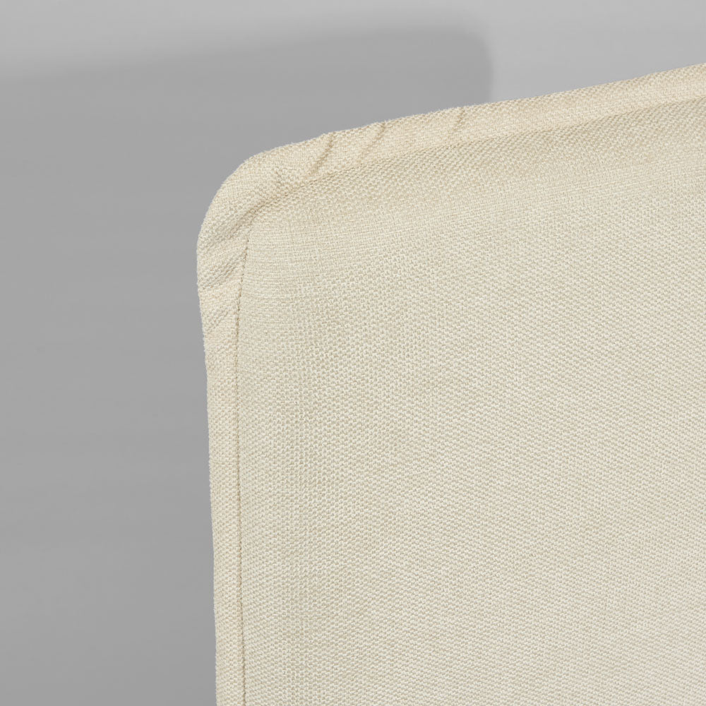 Slip Cover Only - Coolum Bedhead Single
 Natural