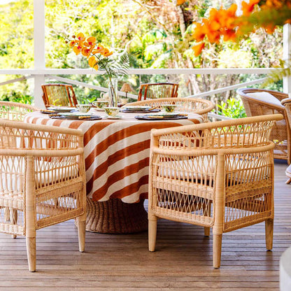Livingstone Wicker Armchair - Outdoor Under-Cover
