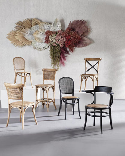 Denver Provincial Dining Chair Black