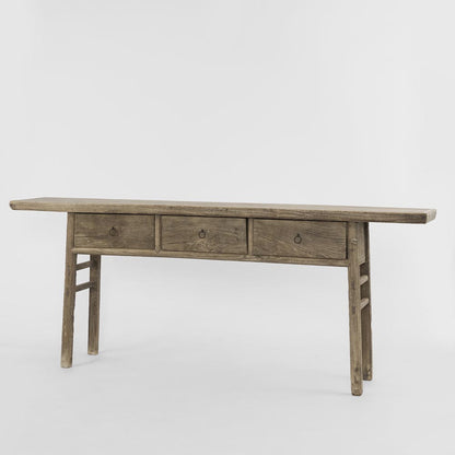 Shanxi 219cm Console Table with Drawers 150 Years Old