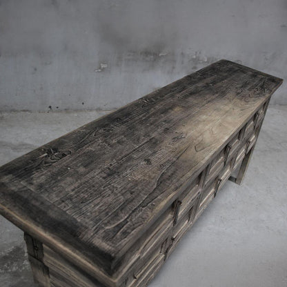 Shanxi 215cm Console Table with Drawers 130 Years Old