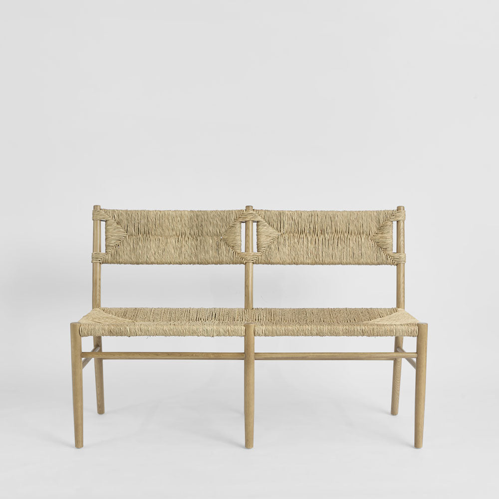 Lisbon Love Seat Natural