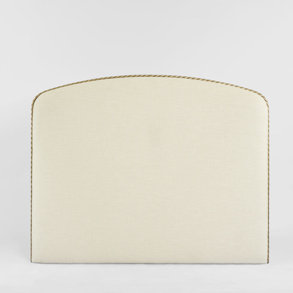 Palais Bedhead Queen Gold & Linen