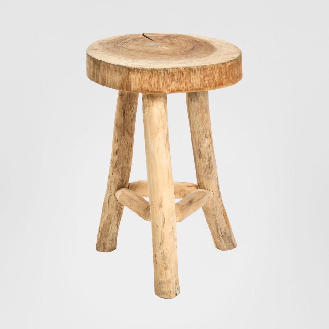 Cancun Wooden Stool