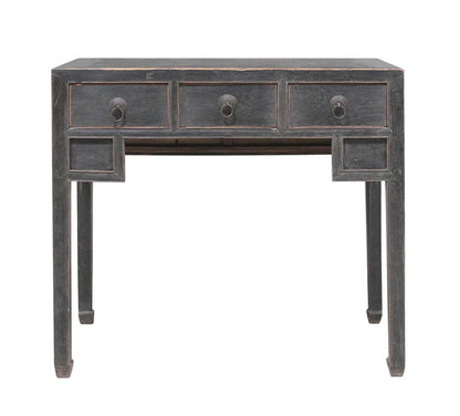 Shanxi Elm Table With 3 Drawers 130 Years Old