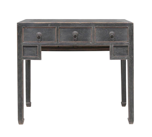 Shanxi Elm Table With 3 Drawers 130 Years Old