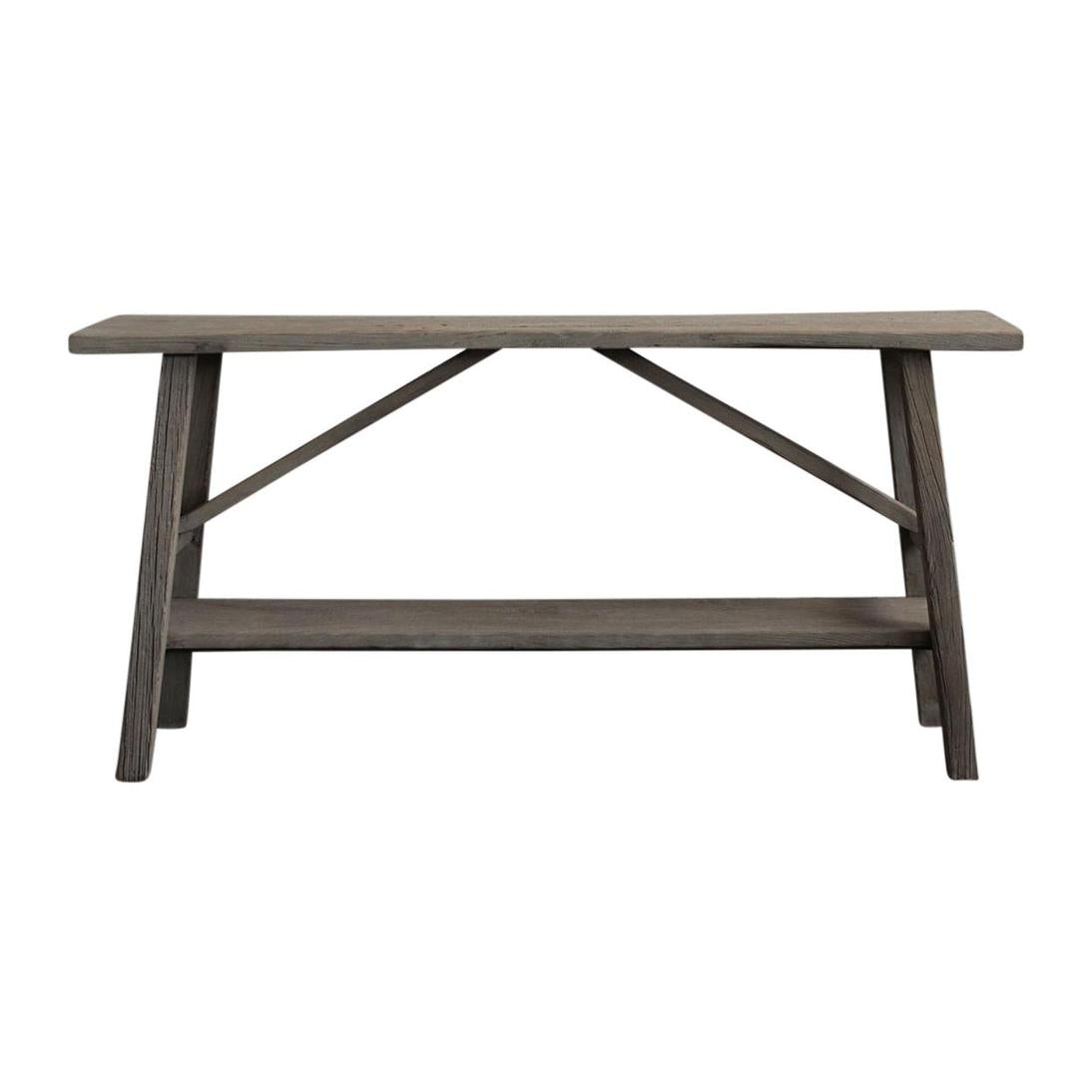 Henan Elm 120 Year Old Wooden Console No. 11