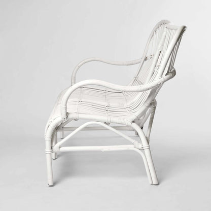 Seville Rattan Two Seater White