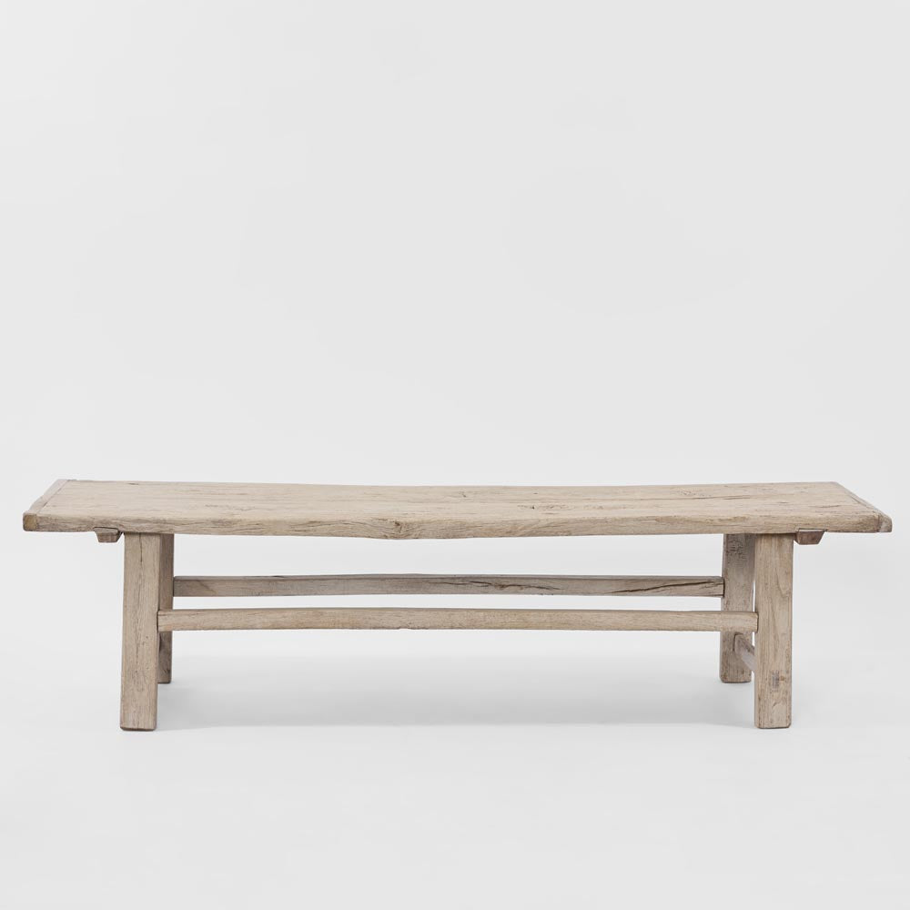 Henan Elm 120 Year Wooden Antique Bench No. 2
